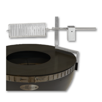 Bratkorbsystem Inox mit 3V Motor