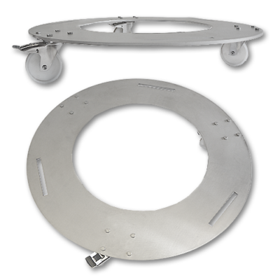 Fahrgestell Feuerkugel INOX